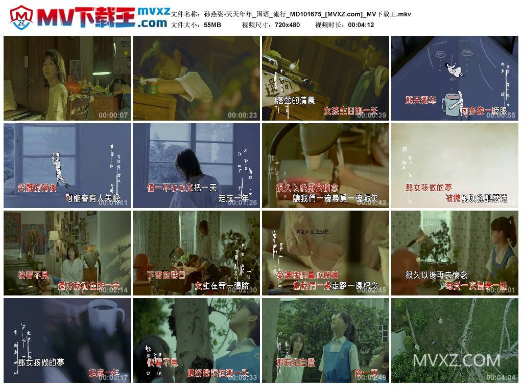 孙燕姿-天天年年_国语_流行_MD101675